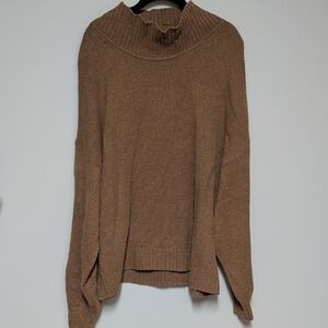 GAP Women's Brown Cowl Neck Sweater